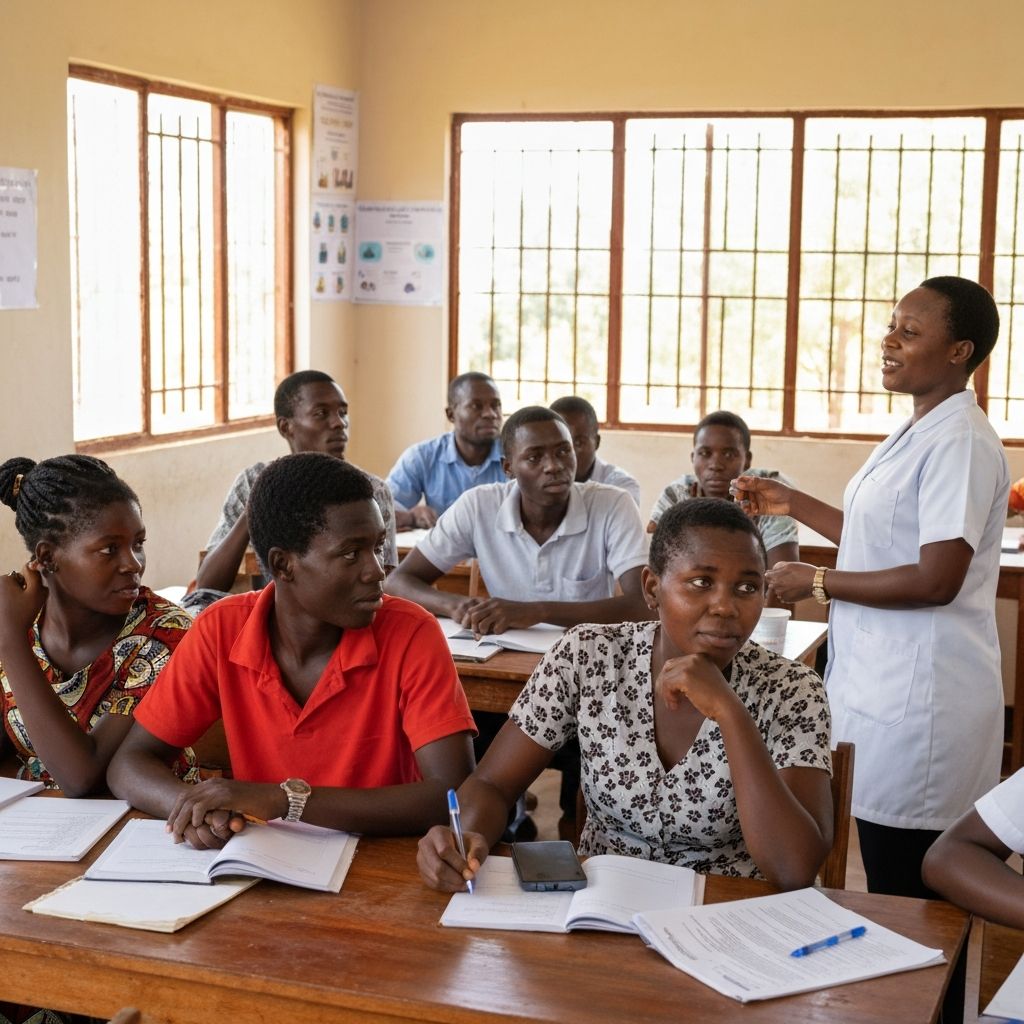 Healthcare education session